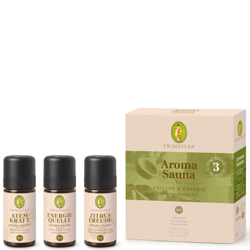 Billig Aroma Sauna Set Frische & Energie