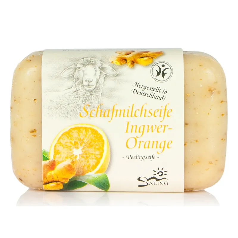 Nur Für Kurze Zeit Schafmilchseife - Ingwer-Orange Peeling