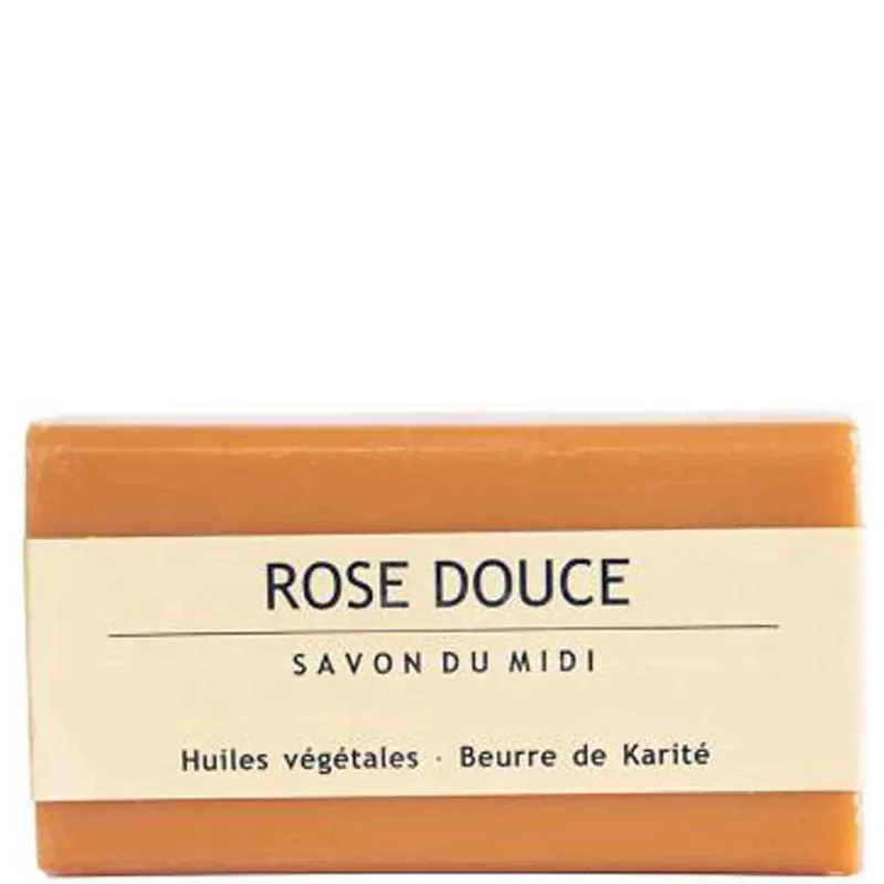 Schneller Versand Rose douce Karité-Seife, 100 g