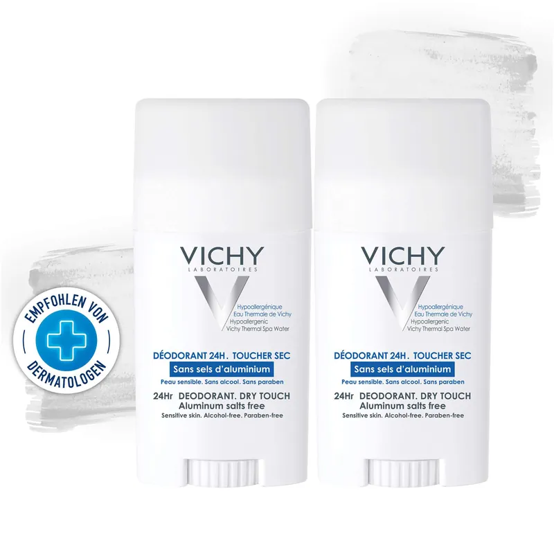 Vichy Deodorant hautberuhigender Stift 2 x 40 ml Sonderangebot