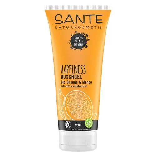 Sonderangebot Sante Happiness Duschgel Bio-Orange & Mango, 200 ml