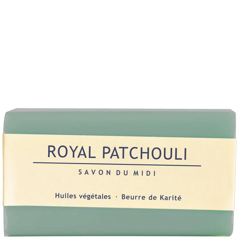 Neue Ware Royal Patchouli Karité Seife, 100 g