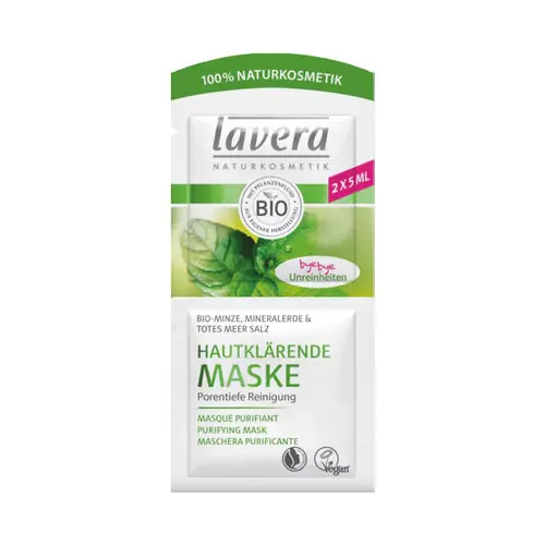 Kostenloser Versand Lavera hautklärende Maske Minze, 2X5 ml