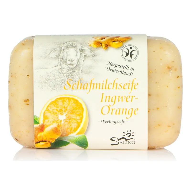 Neue Kollektion Schafmilchseie Ingwer-Orange