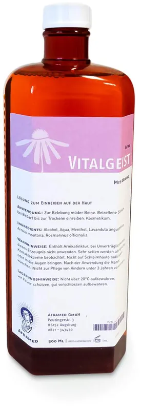 Afra Vitalgeist Einreibung Aktuell