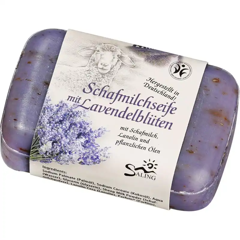 Schafmilchseife - Lavendelblüten Preisreduziert