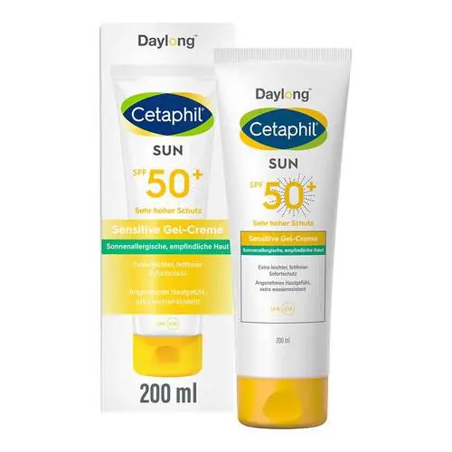 Saisonangebot Cetaphil Sun sensitive Gel-Creme SPF 50 + Sonnenschutz, 200 ml