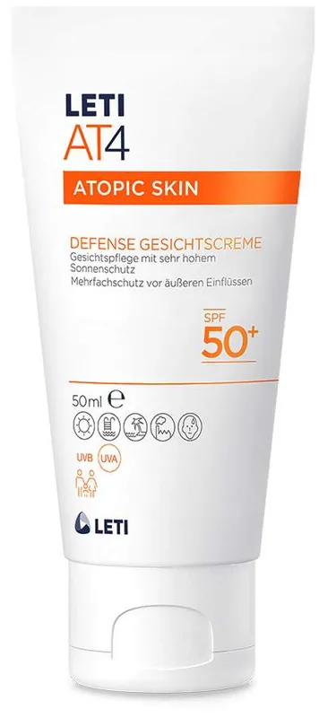 Heißes Angebot Leti At4 Defense Spf 50+ Creme 50 ml