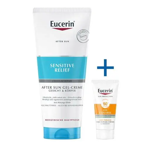 Echt Eucerin Sun After Sun Sensitive Relief Gel-Creme, 200 ml