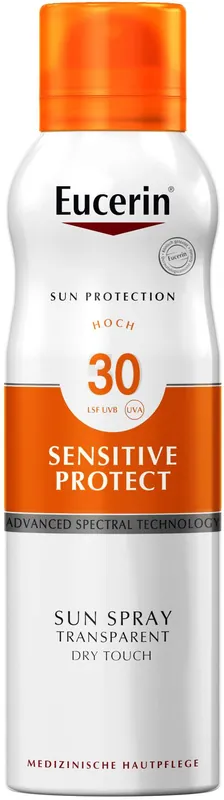 Solange Der Vorrat Reicht Eucerin Dry Touch Sun Spray LSF30 200 ml Spray