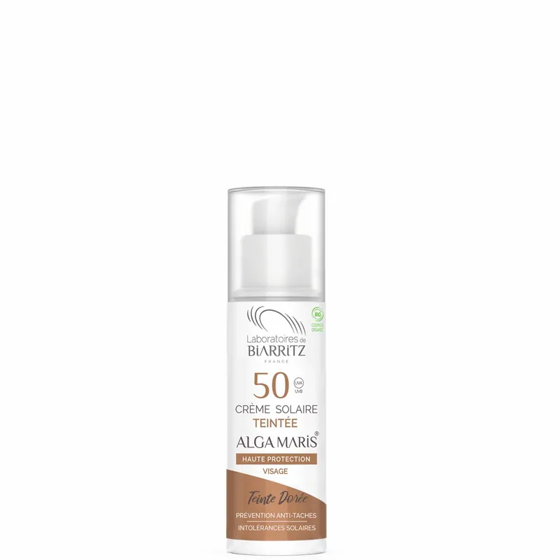 Sichere Zahlung Sonnencreme golden getönt LSF 50, 50ml