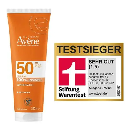 Avene Sonnenmilch SPF 50, 250 ml Begrenztes Angebot