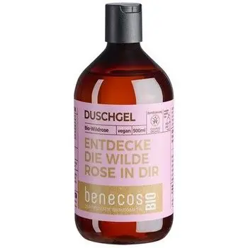 Schneller Versand Benecos Duschgel Wildrose  500 ml