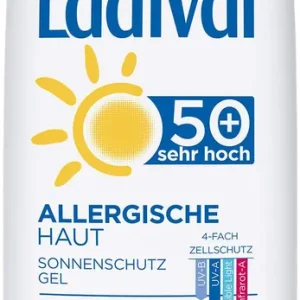 Neue Ware Ladival Sonnenschutz Gel Allergische Haut LSF 50+ 200 ml