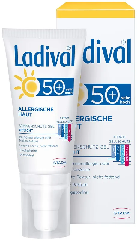 Ladival Allergische Haut Gesicht LSF 50+ 50 ml Gratis Versand