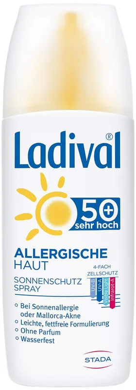 Ladival Allergische Haut Spray LSF 50+ 150 ml Online Kaufen