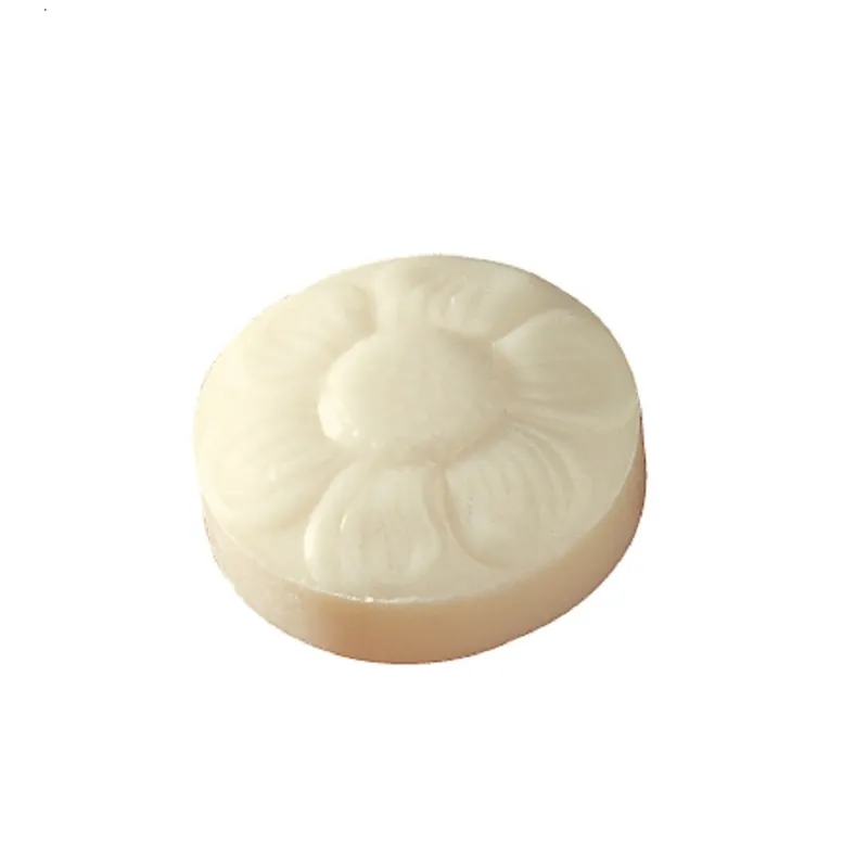 Schafmilchseife - Blume weiß Preisreduziert