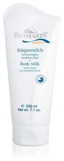 Biomaris Körpermilch Nature Mit Sanddorn-Duft 200 ml Echt
