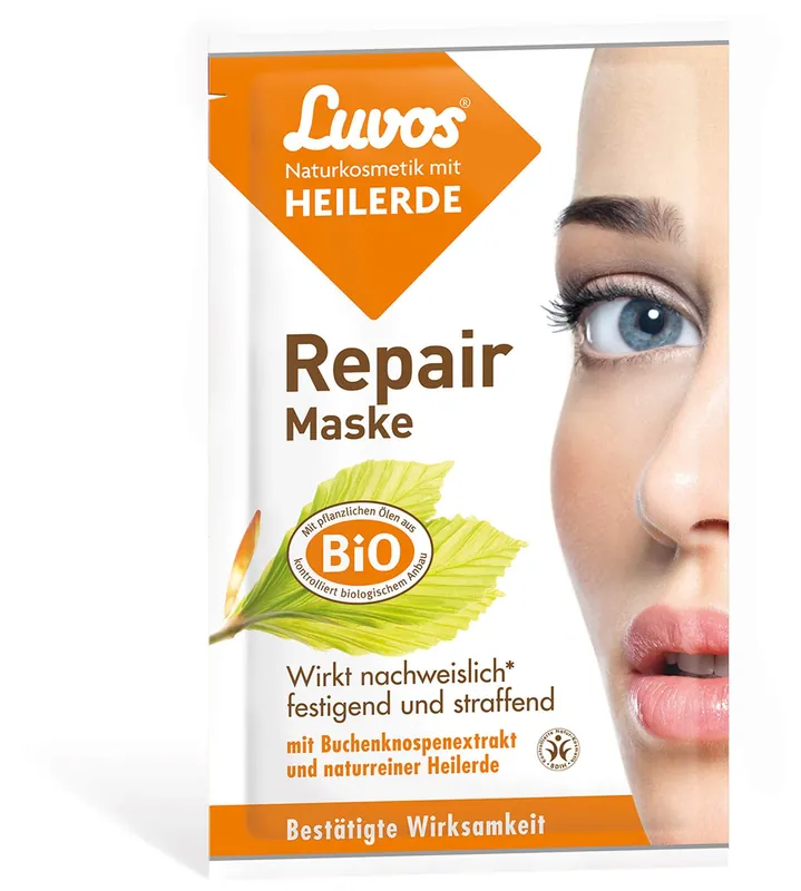 Abverkauf Luvos Naturkosmetik Heilerde 2 X 7,5 ml Repair Maske