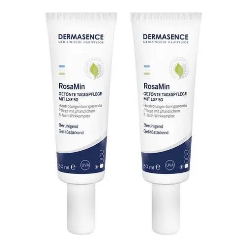Geprüft Dermasence Rosamin getÖnte Tagespflege mittel LSF 50 Creme, 2x30 ml