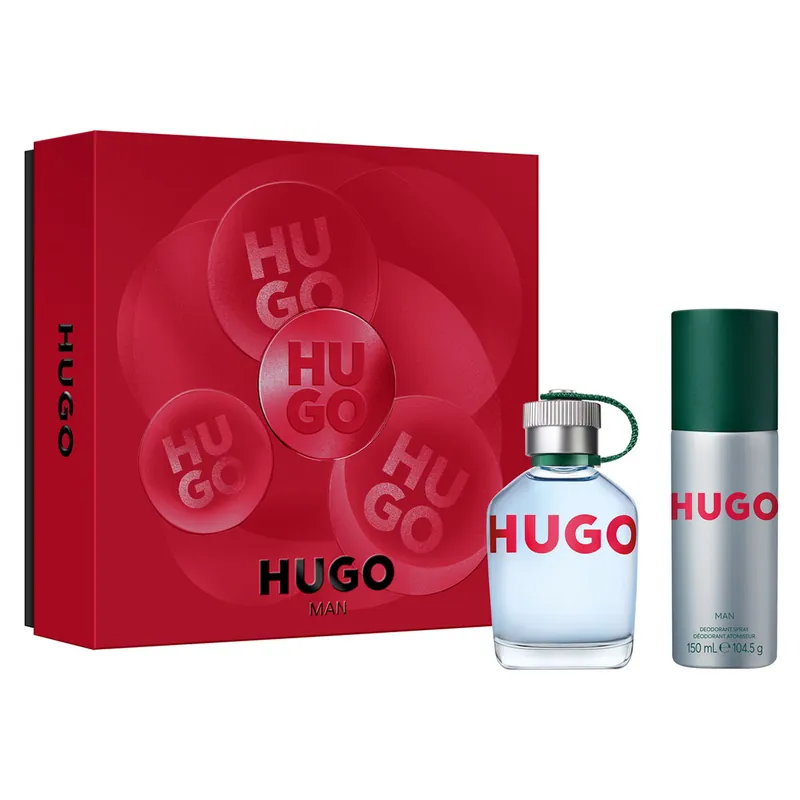 Neu Boss Hugo Man Eau de Toilette (EdT) 75ml SET