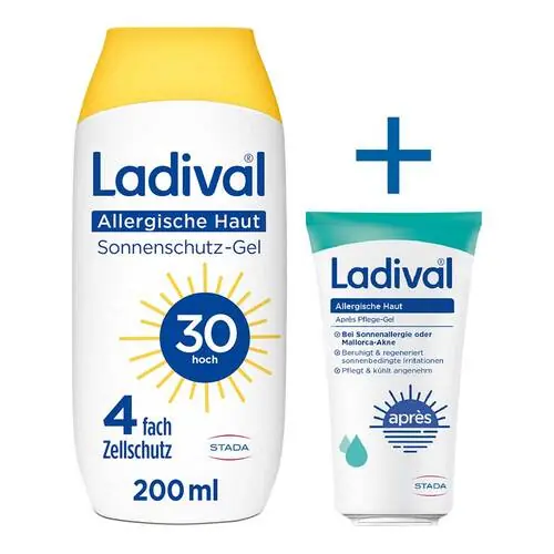 Ladival allergische Haut Sonnenschutz-Gel LSF 30, 200 ml Preiswert