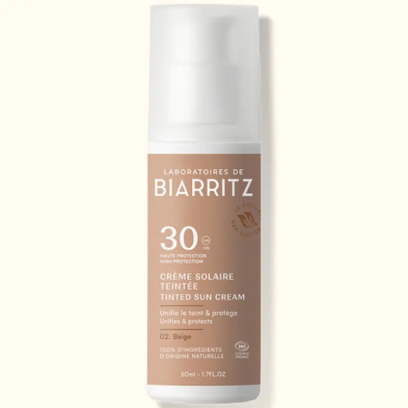 Sonnencreme beige getönt LSF 30, 50 ml Zertifiziert