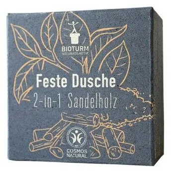 Kracherpreis BIOTURM feste Dusche 2in1 Sandelholz Nr.139 100 g