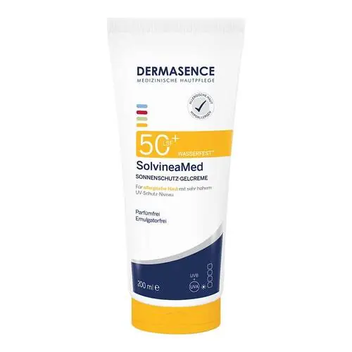 Dermasence Solvineamed Sonnenschutz Gelcreme LSF 50 +, 200 ml Bestpreis