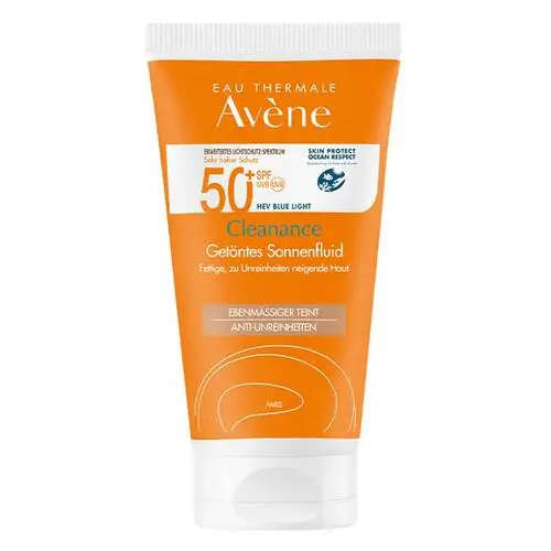 Avene Cleanance Sonnenfluid SPF 50 + getÖnt, 50 ml Preisreduziert