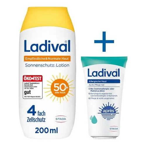 Ladival empfindliche & normale Haut Lotion LSF 50 + , 200 ml Sonderangebot