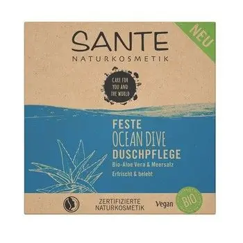 SANTE Feste Ocean Dive Dusche Aloe  Meersalz 80 g Sichere Zahlung