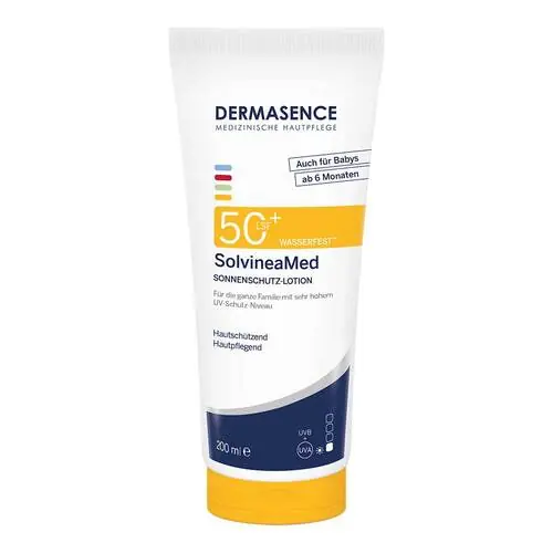 Dermasence Solvineamed Sonnenschutz Lotion LSF 50 +, 200 ml Garantierte Lieferung
