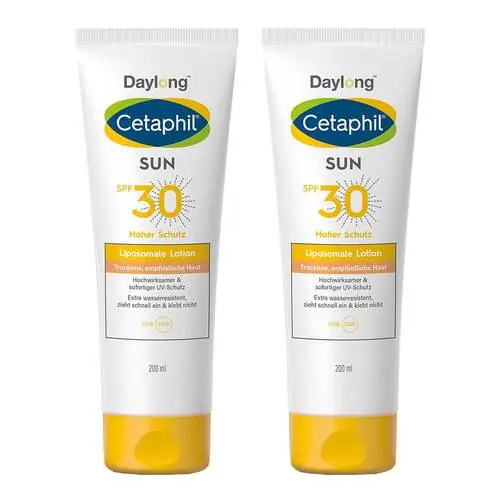 Heißes Angebot CETAPHIL Sun liposomale Lotion SPF 30 Sonnenschutz, 2x200 ml
