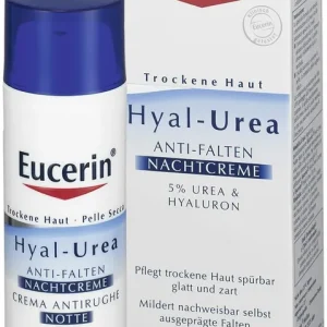 Expressversand Eucerin Hyal Urea 50 ml Antifaltencreme Nacht