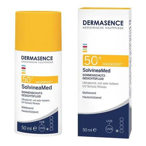 Garantierte Lieferung Dermasence Solvineamed Sonnenschutz Gesichts Fluid LSF 50 +, 50 ml