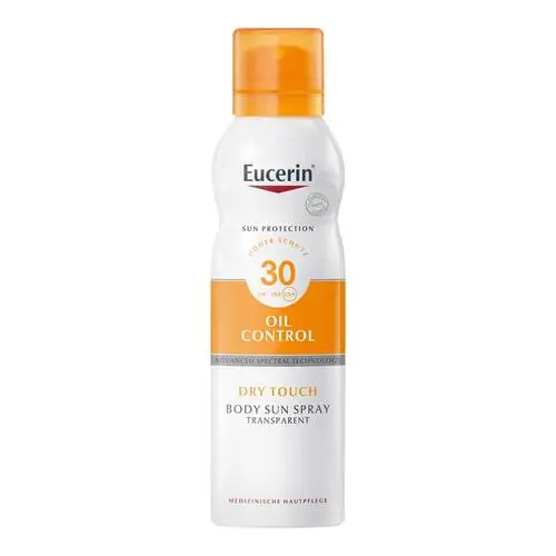 Eucerin Sun Oil Control Body transparent Aerosol LSF 30, 200 ml Saisonangebot