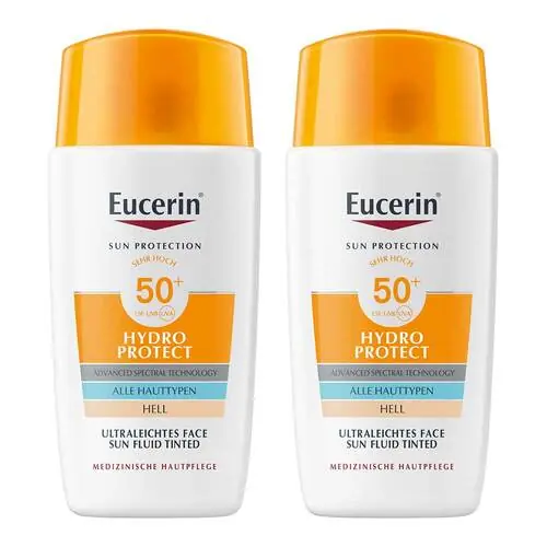 EUCERIN Sun Fluid Hydro Protect Face hell LSF 50 +, 2x50 ml Top-Angebot
