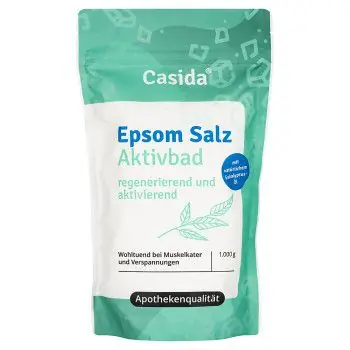 Garantierte Lieferung EPSOM Salz Aktivbad mit Eukalyptus 1 kg