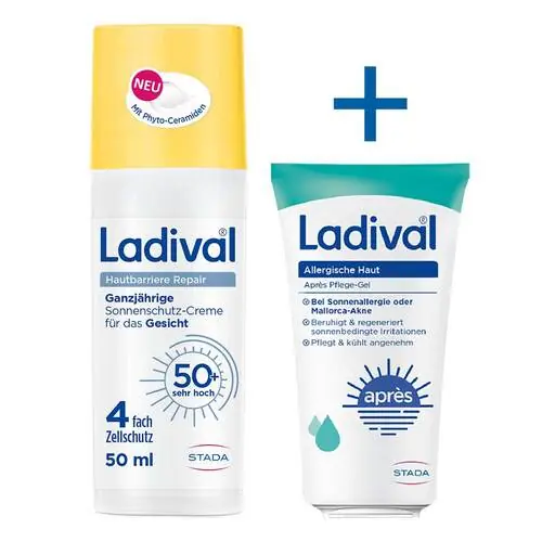Schneller Versand Ladival Hautbarriere Repair Sonnenschutz Creme LSF 50 +, 50 ml
