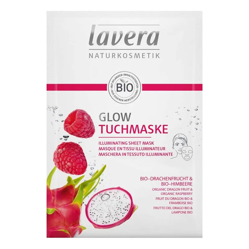 Must-Have Drachenfrucht & Himbeere - Glow Tuchmaske