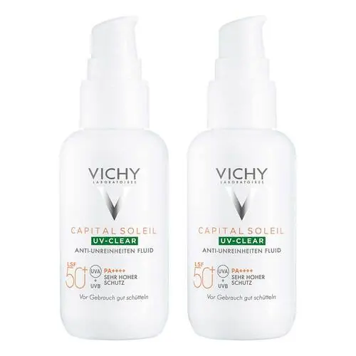 Vichy Capital Soleil UV-Clear LSF 50 + , 2x40 ml Saisonangebot