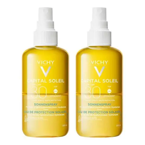 VICHY Ideal Soleil Sonnenspray + Hyaluron LSF 30 , 2x200 ml Kostenfreie Lieferung