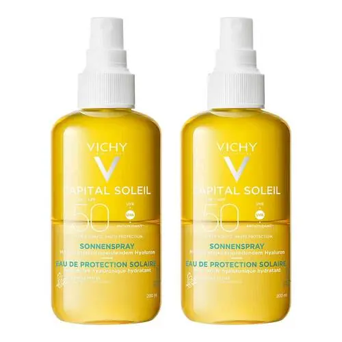 Saisonangebot VICHY Capital Soleil Sonnenspray + Hyaluron LSF 50, 2x200 ml