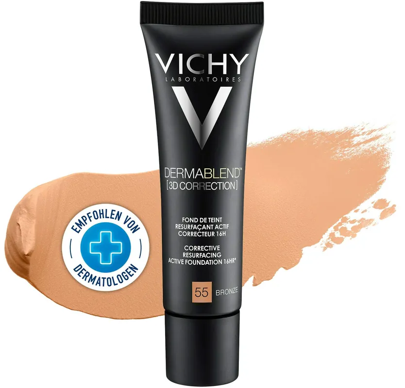 Vichy Dermablend 3d Make-Up 55 Bronze 30 ml Creme Online Kaufen