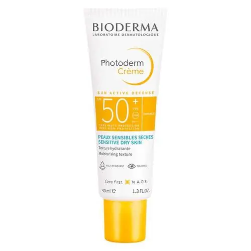 Must-Have Bioderma Photoderm Creme SPF 50 + ungetÖnt für trockene, sonnenempfindliche Haut, 40 ml