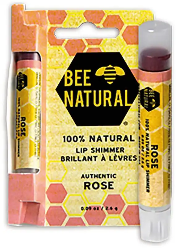 Bee Natural Lippenpflegestift Shimmer Rose Neuheit