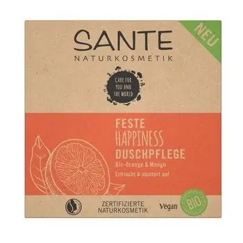 SANTE HAPPINESS feste Duschpflege 80 g Super-Preis