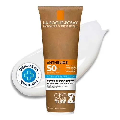 Markenware La Roche Posay Anthelios hydratisierende Milch LSF 50 + , 75 ml