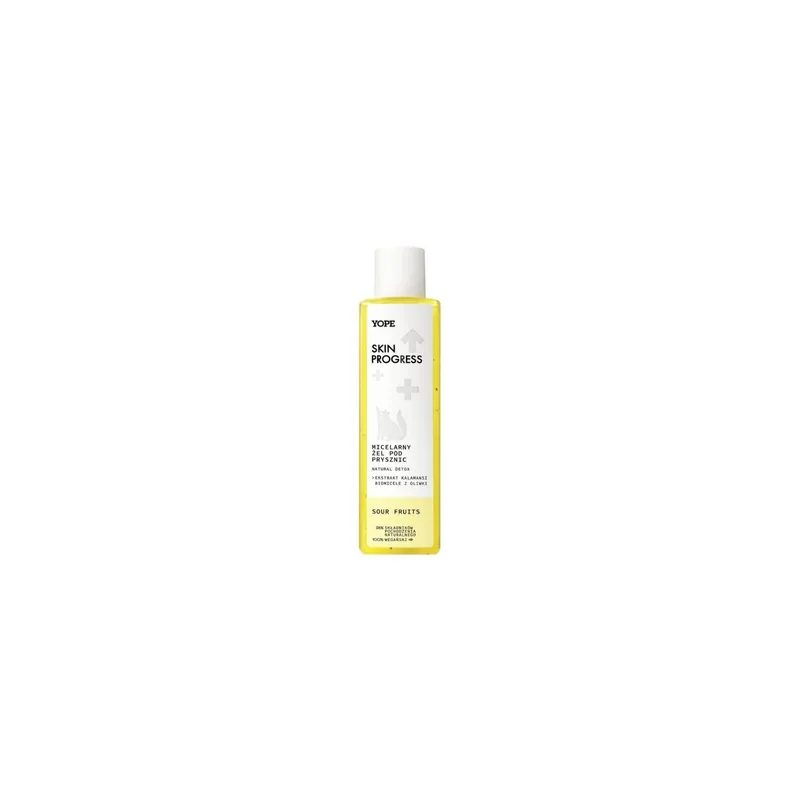 YOPE Skin Progress Micellar Natural Detox Duschgel 200 ml Kostenloser Rückversand